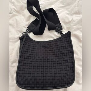 MZ Wallace Black Quilted Shoulder Bag